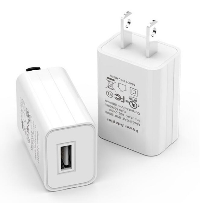 5v 0.5a 0.6a 1a 1.5a 2a 2.4a 2.5a 3a DC 5V 1A USB Charger With UL/CUL TUV CE FCC PSE SAA level,3 years warranty