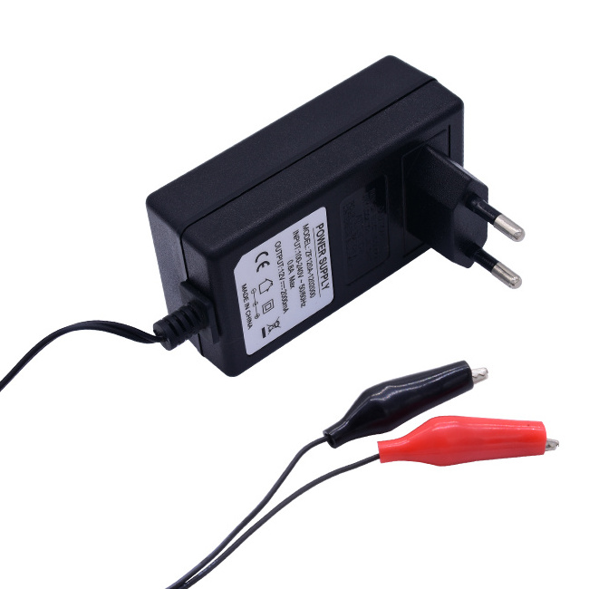 CE EAC Certified 2m Length DC Function 12V 24V 42V 0.5A 1A 2A 3A Lithium-Ion Lifepo4 Lead Acid NICA Nicd Battery Charger