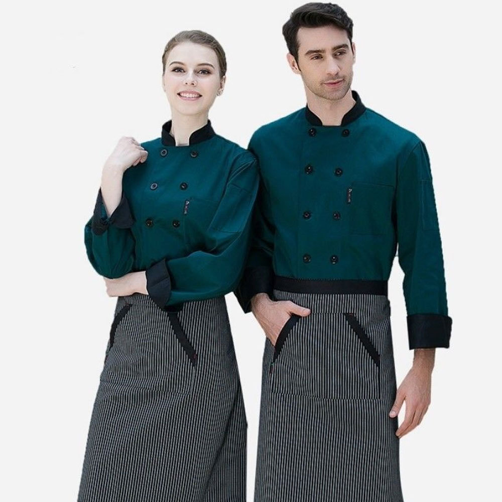 New Style Fashionable Design Chef Uniform Unisex High Quality Chef Kitchen Uniform Restaurant Chef Uniform