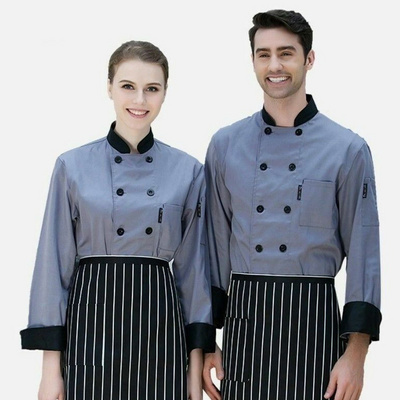 New Style Fashionable Design Chef Uniform Unisex High Quality Chef Kitchen Uniform Restaurant Chef Uniform