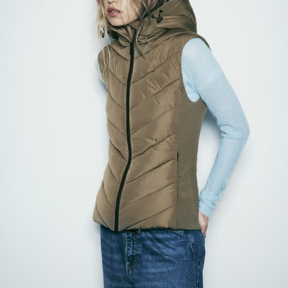 Customized Fashionable Puffer Vest for Cold-Weather high quality Water-Resistant Puffer Vest for women