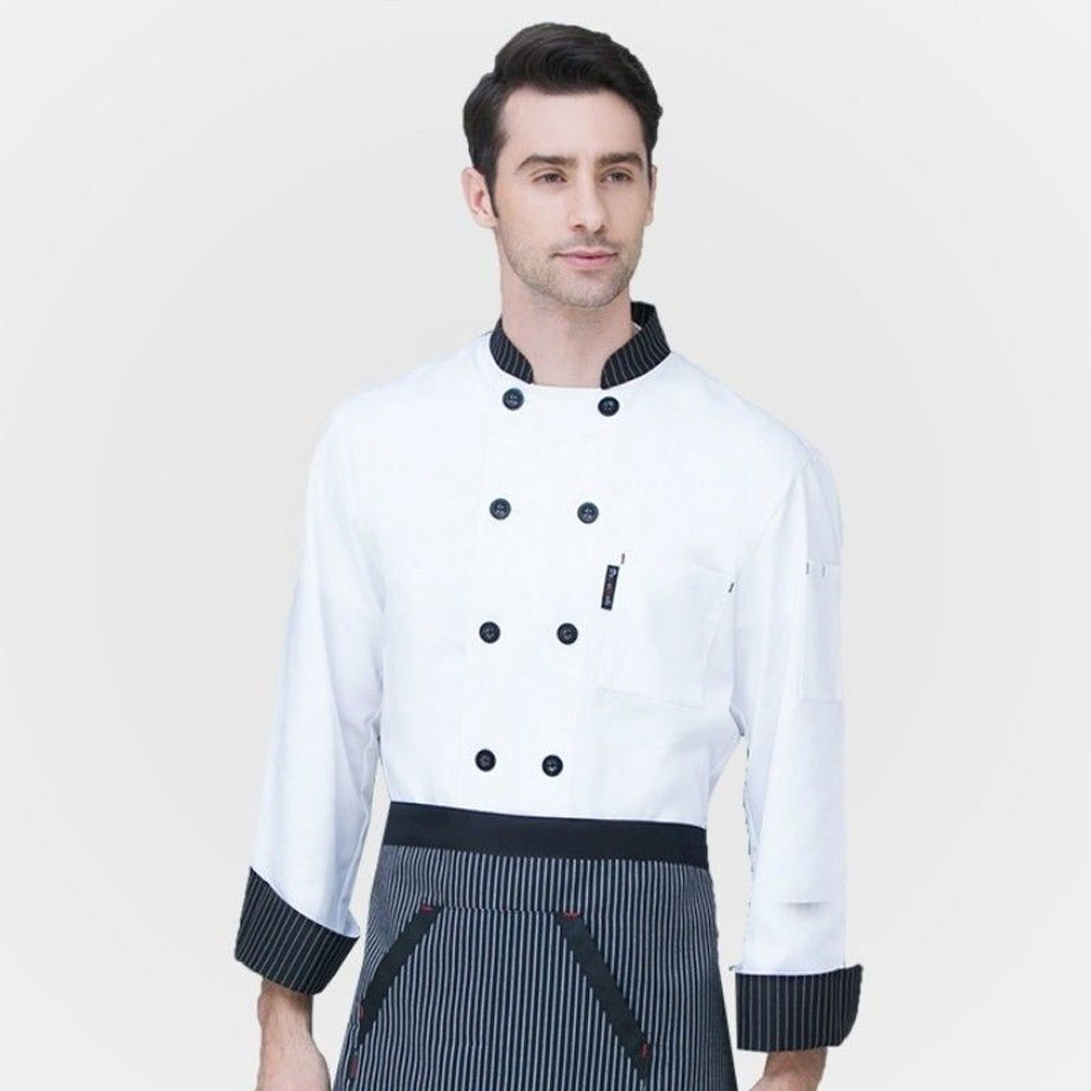 New Style Fashionable Design Chef Uniform Unisex High Quality Chef Kitchen Uniform Restaurant Chef Uniform