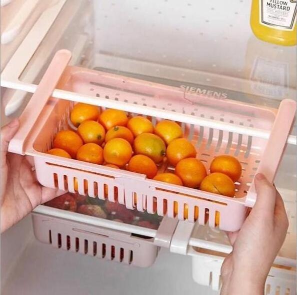 Kitchen storage rack organizer holder kitchen accessories organizer shelf storage rack fridge storage shelf box for wholesale