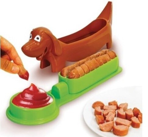 kitchen gadgets 2015 hot dog slicer,hot dog cutter