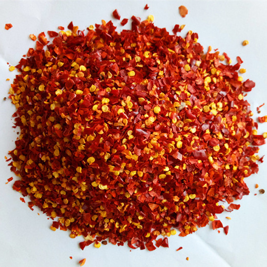 LJ003 Factory Price Dried Red Chili Pepper Flakes Wholesale 5-20 mesh Sweet Paprika Pepper Sliced