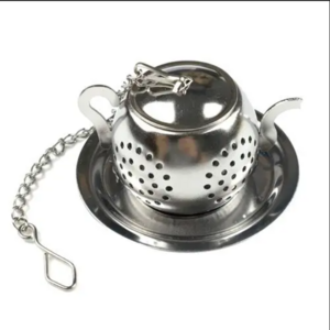 TEA01-D High quality Teapot Shape Infuser Tea Cup Tea Pot with stainless steel Tea Strainer