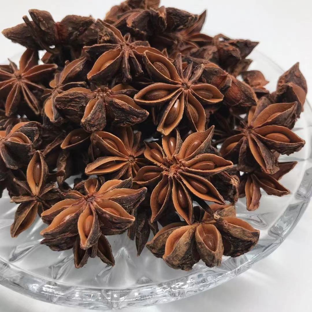 X021 Ba jiao China whole star anise Dried spice seasoning star aniseed Without Sulfur