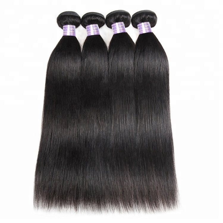 Dropship Hair 11A Grade Peruvian Hair Bundles With Closure Silky Straight Vast Human Hair Bundles With Lace Front Closure