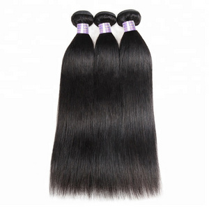 Dropship Hair 11A Grade Peruvian Hair Bundles With Closure Silky Straight Vast Human Hair Bundles With Lace Front Closure