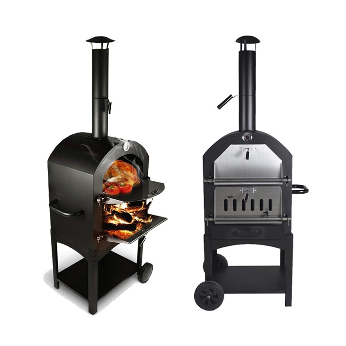 Commercial Pizza Oven Stovetop Charcoal Woodfire Pizza Oven Baking Charcoal Grill Wood Pallet Pizza Oven