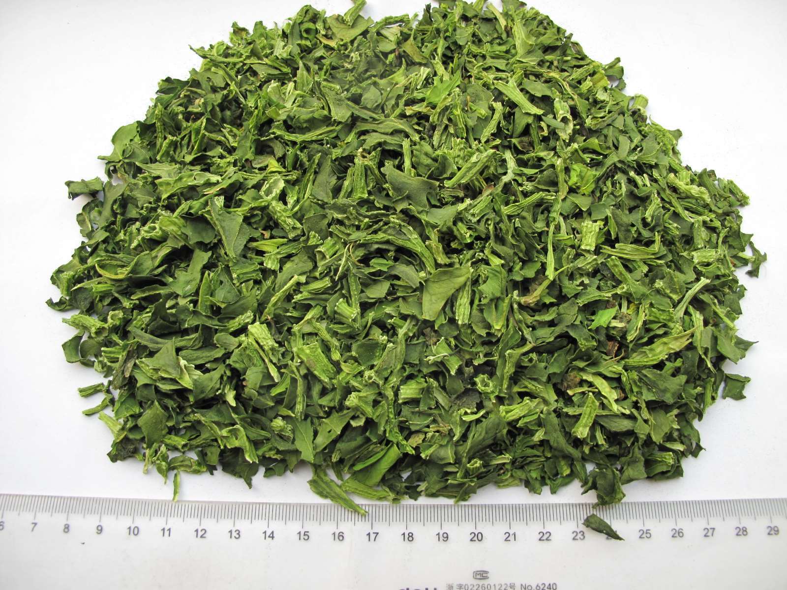 For Fast Food Dried Dehydrated Spinach leaves flakes powder