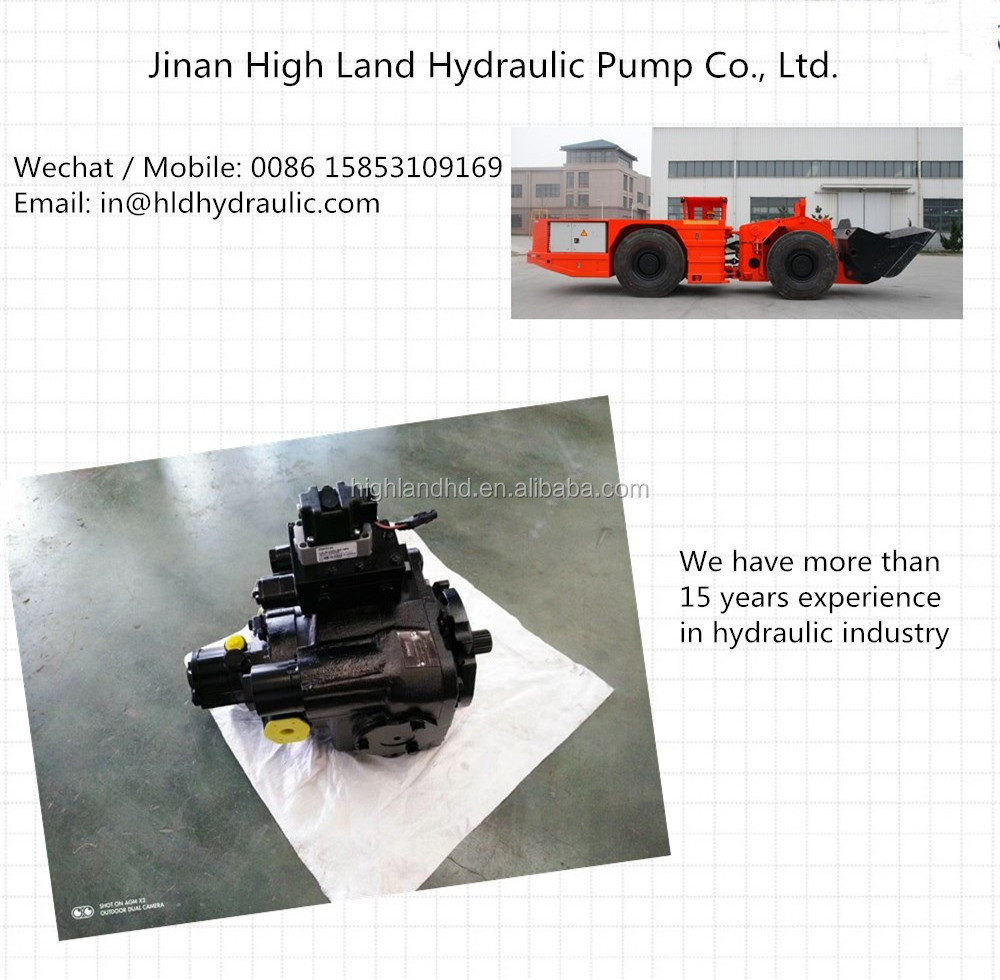 Concrete Mixer Truck Manual Control High Stability Hydraulic Pump Motor