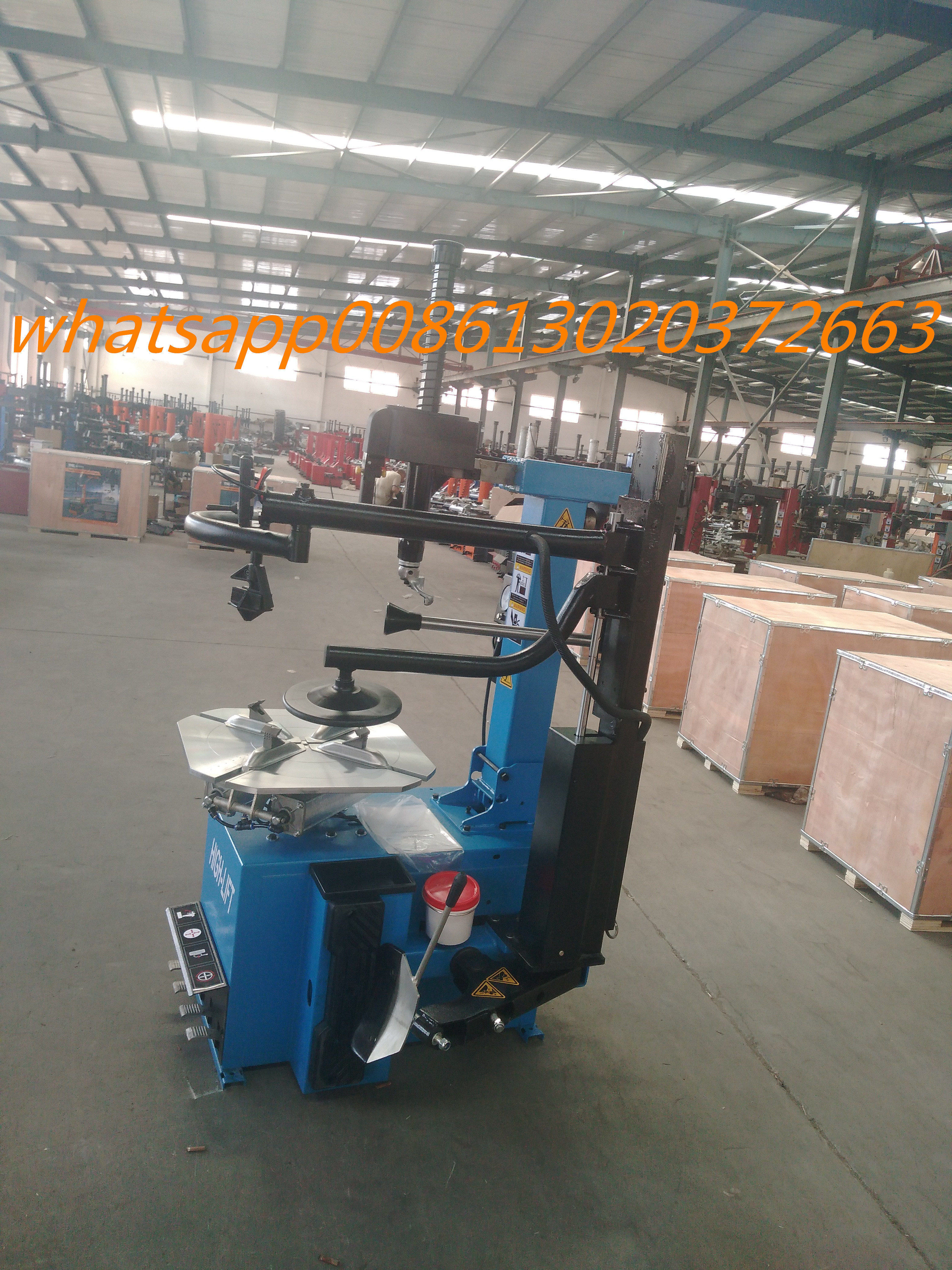 HIGH-LIFT automatic tire changer /with back titling column