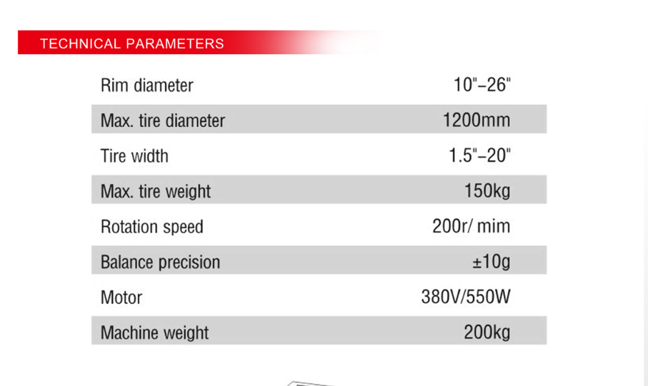 Wheel Balancer/wheel balancing machine/tire balancing machine DS-90E1