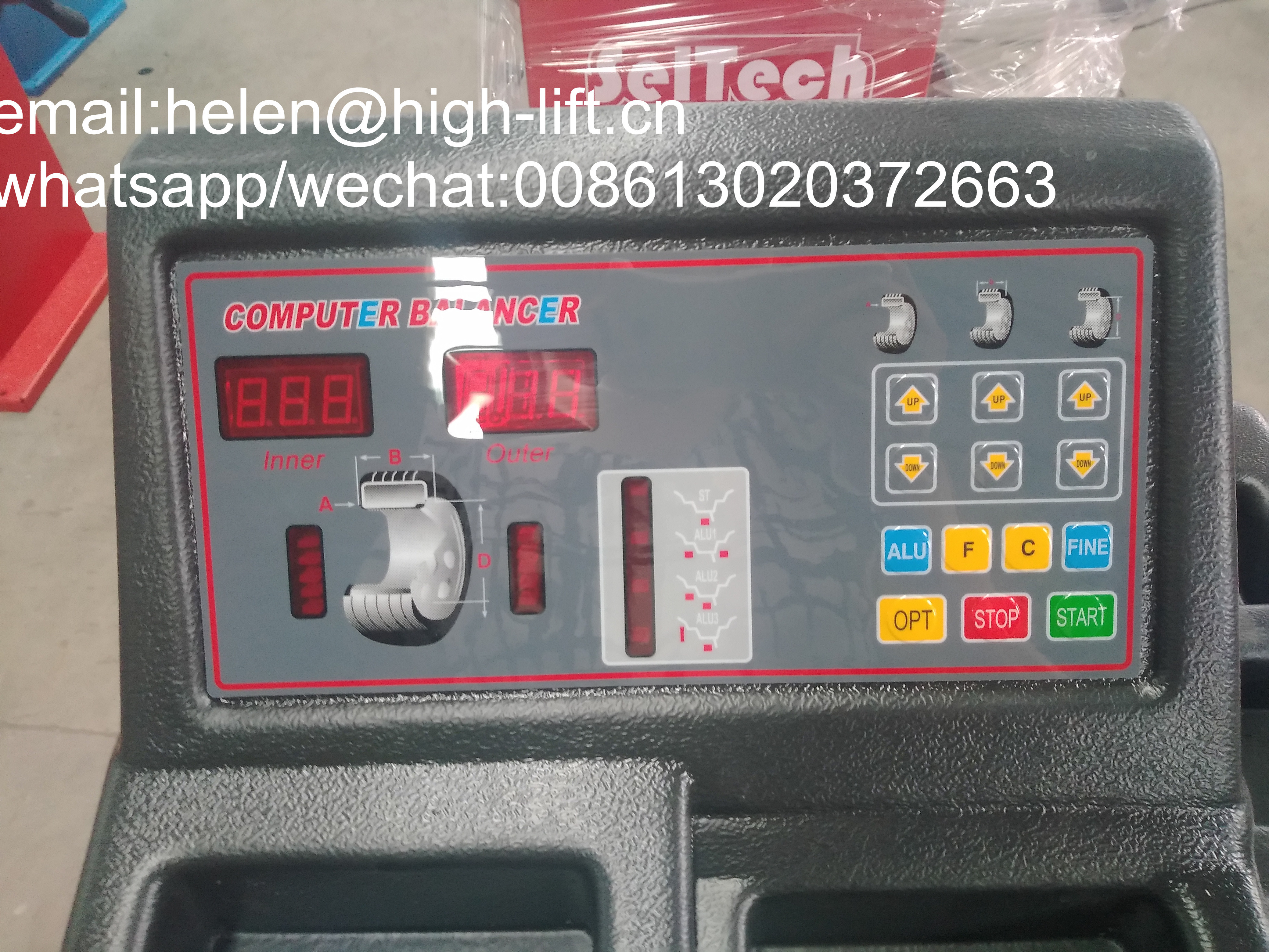 Hot sale car wheel balancing machine price DS-60A