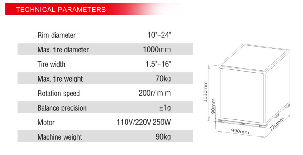 Garage automatic wheel alignment tire balancer machine DS-60A