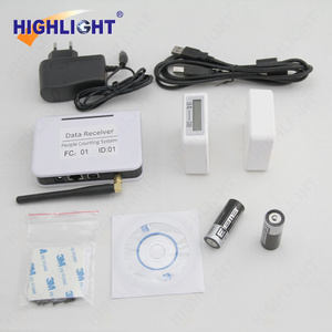 Highlight HPC005 high accuracy entry-exit distinguishable wireless people counting machine supermarket system electronic counter