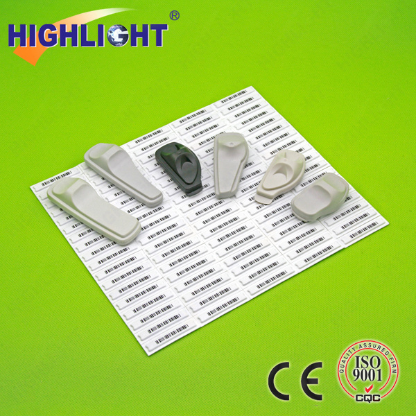 Supermarket anti theft security eas solutions adhesive 58khz am magnetic label