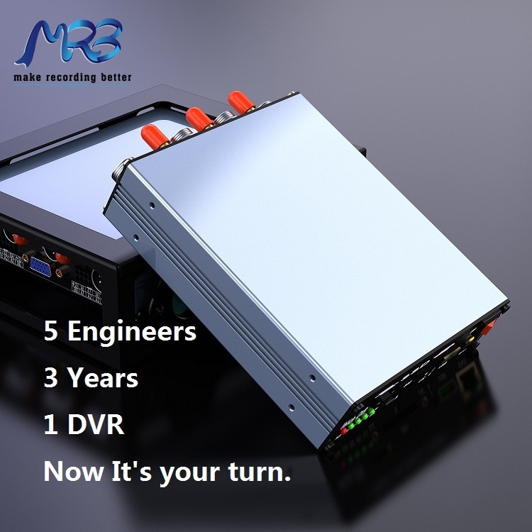 MRB 8 channel H.265 1080P DVR CCTV Camera system SSD/HDD full frame MDVR for bus with 4G wifi GPS RJ45 Vehicle dvr