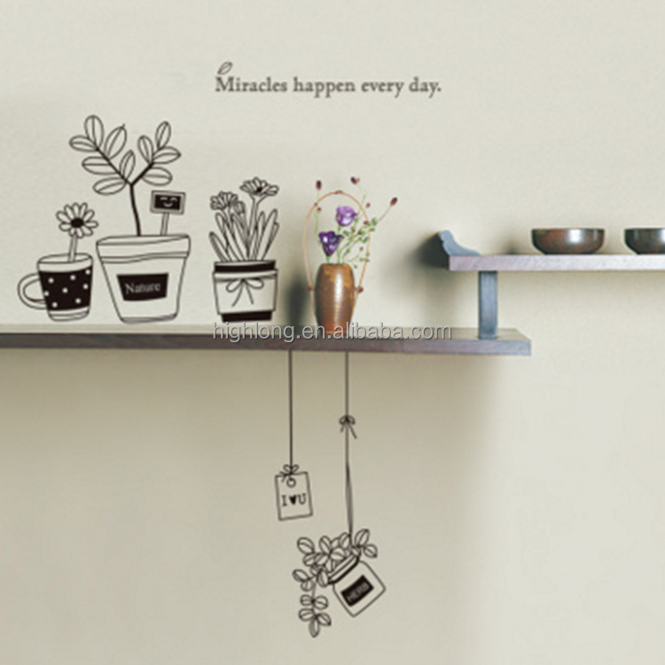 Latest innovative products wall sticker quotes personalised wall stickers