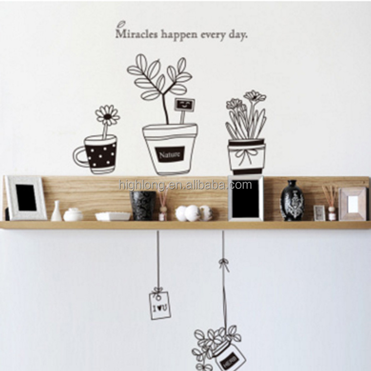 Latest innovative products wall sticker quotes personalised wall stickers