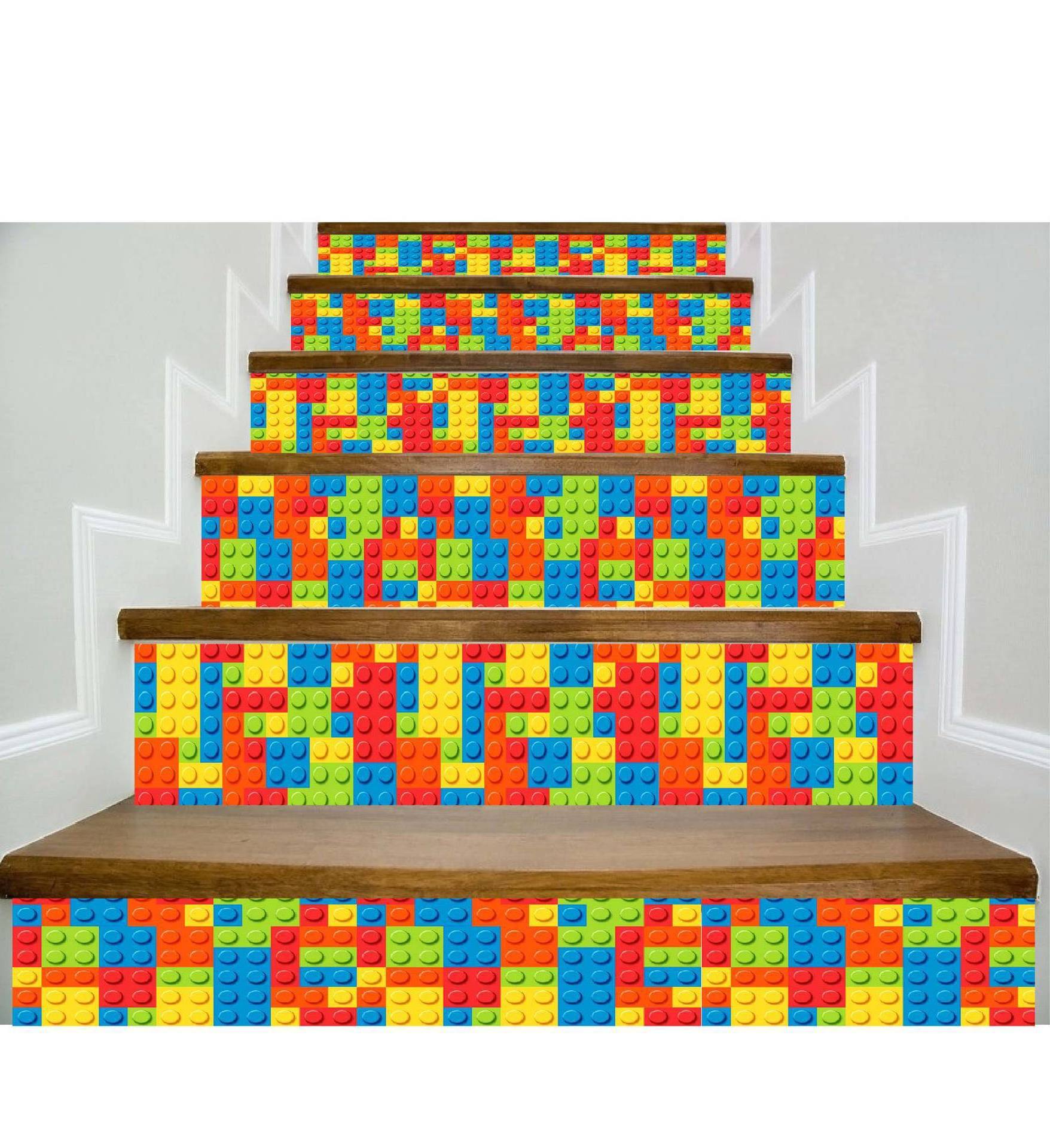 Passage Stair Sticker 3D Decoration Self-adhesive Floor Stickers