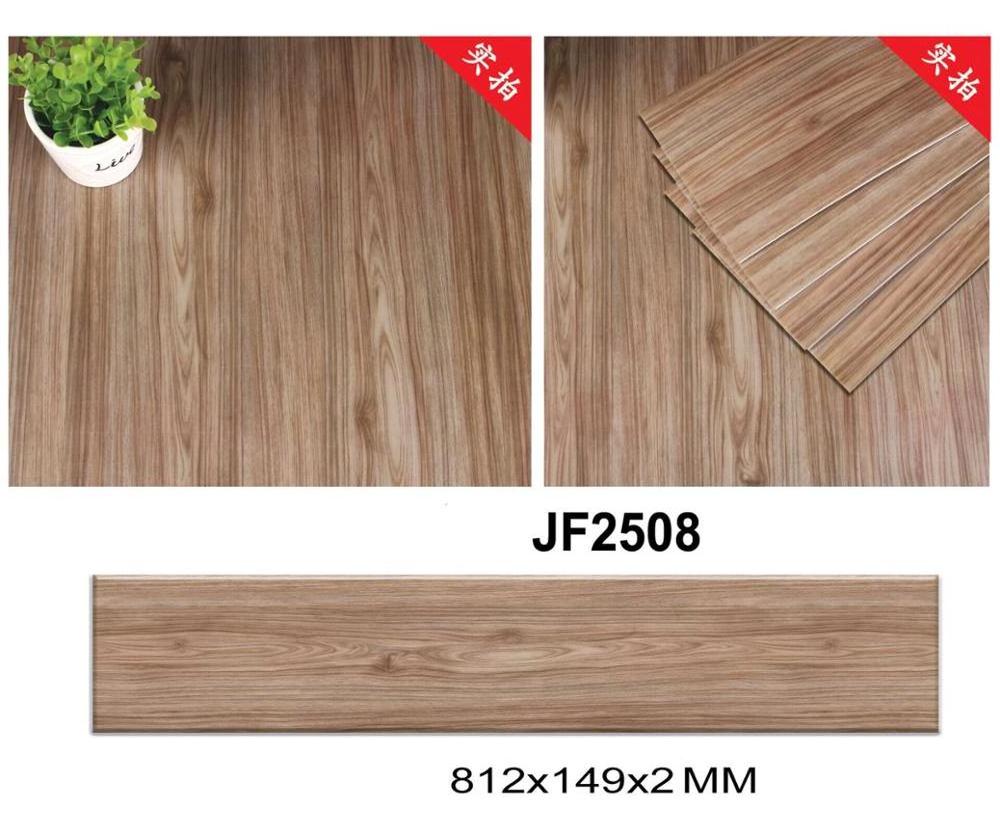 2020 new arrival customized Wood Grain floor anti-slip 3d pvc floor tile sticker for sticker kitchen bathroom living room