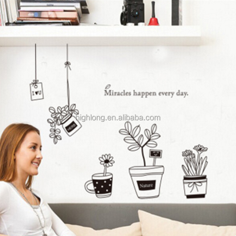 Latest innovative products wall sticker quotes personalised wall stickers