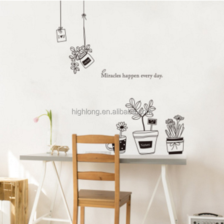 Latest innovative products wall sticker quotes personalised wall stickers