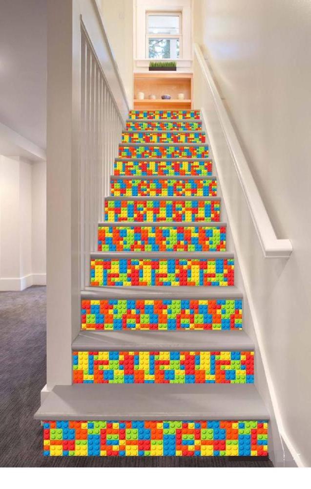 Passage Stair Sticker 3D Decoration Self-adhesive Floor Stickers