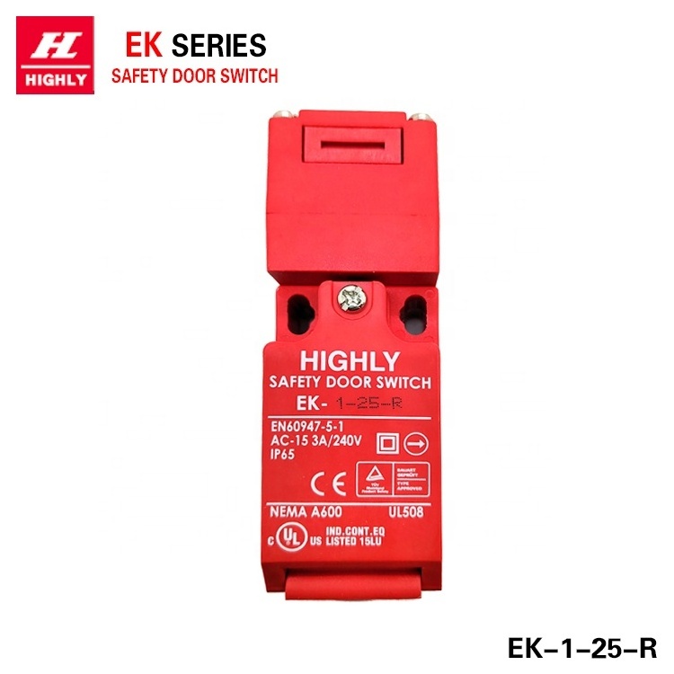 Taiwan Brand EK-2-25-R Limit Switches IP67 Safety Door Switch with Enclosure High-Durability for Industrial Use