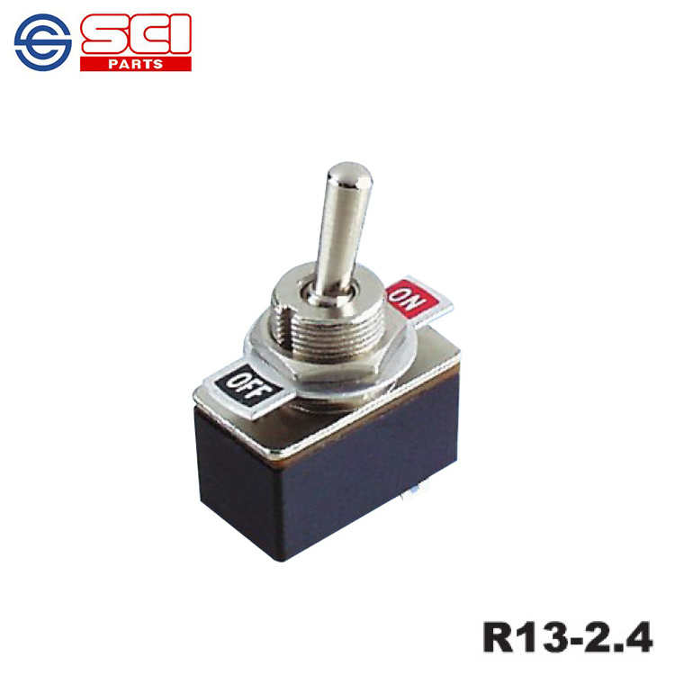 SCI Shaking head switch 3A 125V /1.5A 250V AC ON/OFF 2  Position SPST Heavy Duty Rocker Toggle Switches