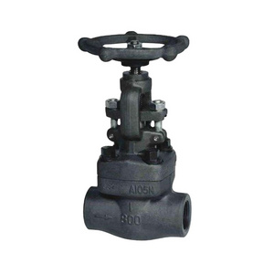 DN25 API Standard High Quality Forged Steel A105 gate valve Female/SW Hand Wheel Type