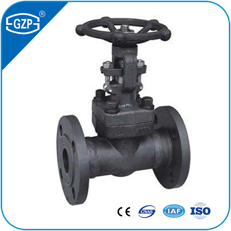 Forged casting steel ANSI standard pressure 300LB flanged Gate Valve with handle