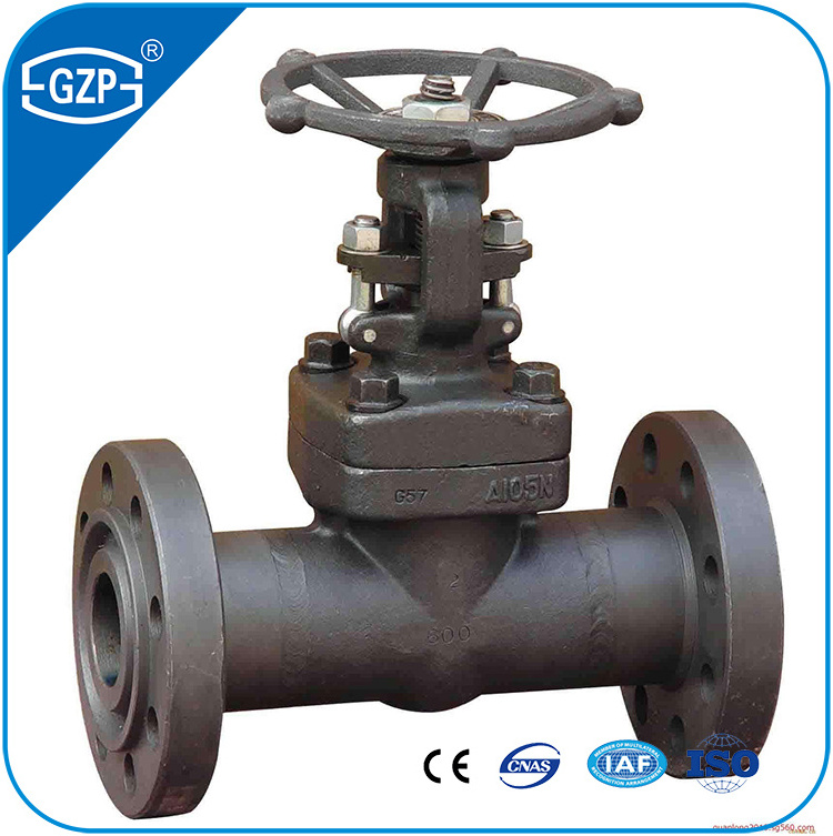 Forged casting steel ANSI standard pressure 300LB flanged Gate Valve with handle