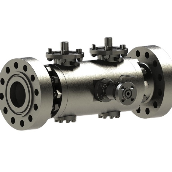 ASME 2500LB Stainless Steel Forged Trunnion Double Block and Bleed Valve