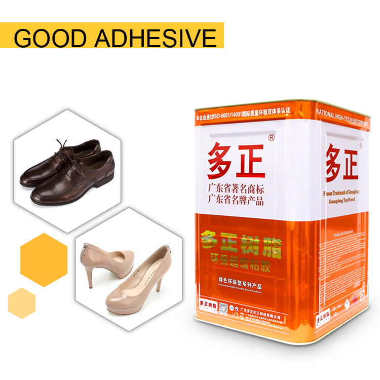 milky pu adhesive glue for real leather in shoes making good for shoe sole