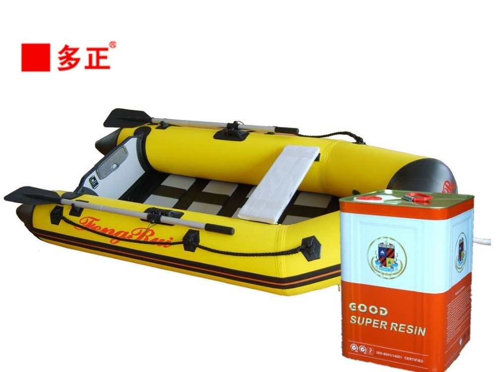 good bonding strength and heat aging glue good for inflatable PVC boat rubber boat banana boat  repair