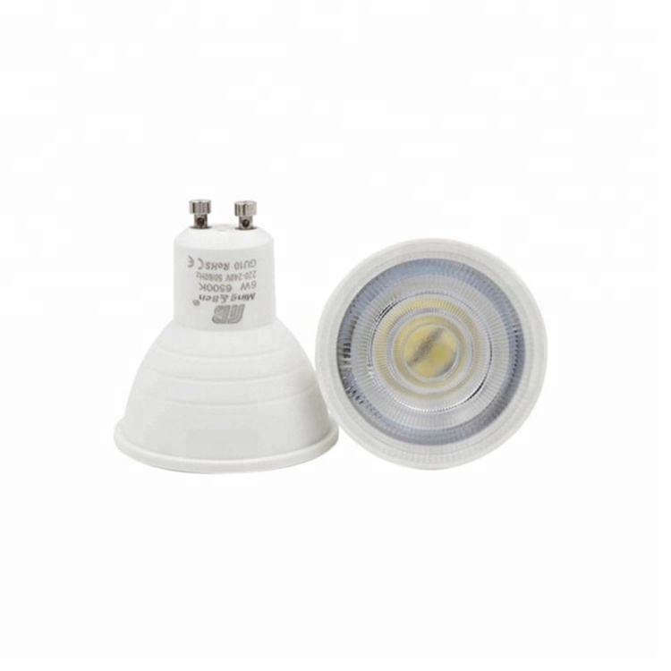 High Efficiency COB and SMD dimmable and non-dimmable LED gu10 spotlight