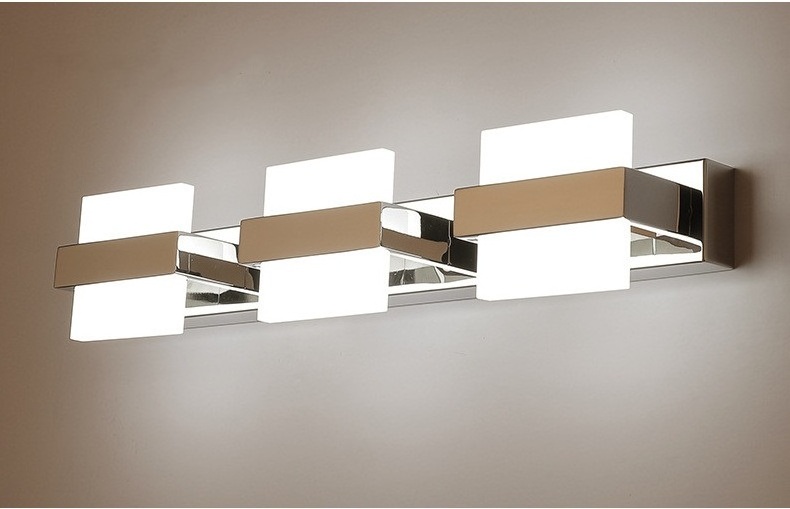 Hot Dimmable Modern 3 Lights/4 Lights LED Bathroom Wall vanity Light Fixture Over Mirror