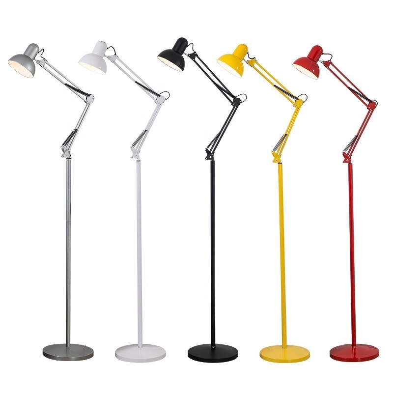 Swing Arm Light LED Lights For Home Floor Lamps?Old Modern  Luxury  Floor Lamp 360 Degree Adjustable Old For Living Room Bedside