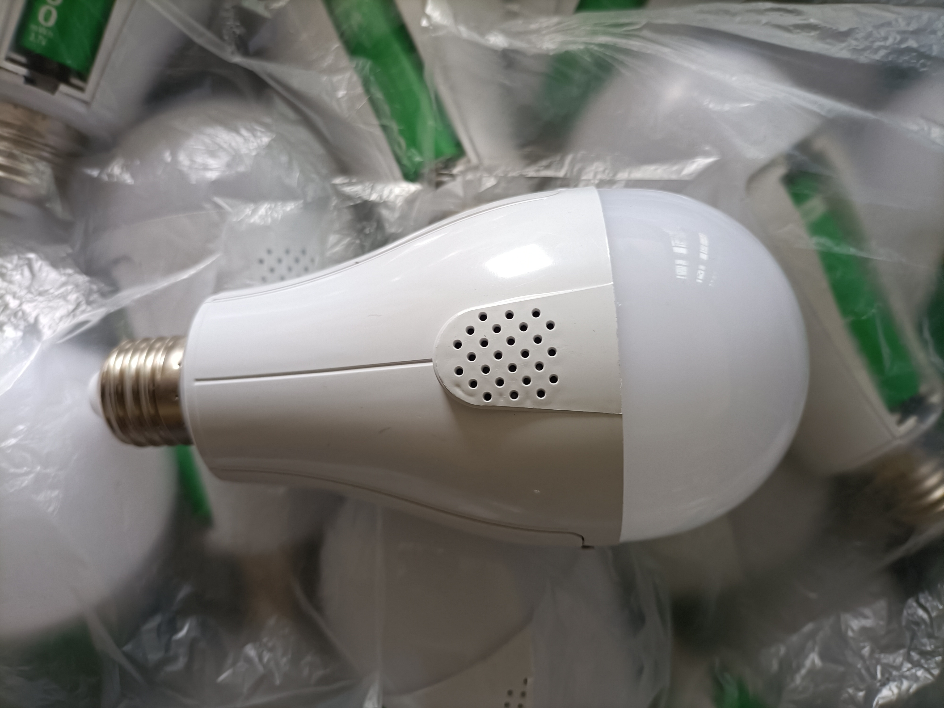 2400MAH  LED Bulb  Emergency Light Rechargeable Camp Light Outdoor ABS   Power Bank With Hook Emergency Bulb Light