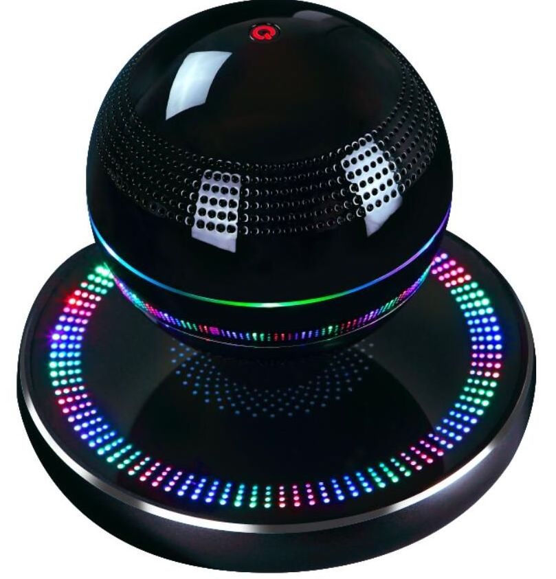 Speaker Bluetooth Floating Moon Lamp 3D Music Lights Planet With RGB Color 7 Color LED Night Light For Bedside Decoration