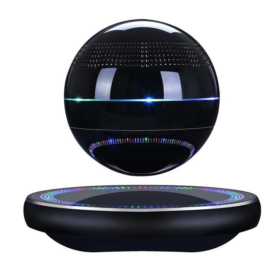 Speaker Bluetooth Floating Moon Lamp 3D Music Lights Planet With RGB Color 7 Color LED Night Light For Bedside Decoration