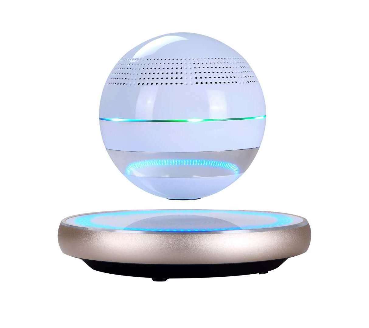 Speaker Bluetooth Floating Moon Lamp 3D Music Lights Planet With RGB Color 7 Color LED Night Light For Bedside Decoration