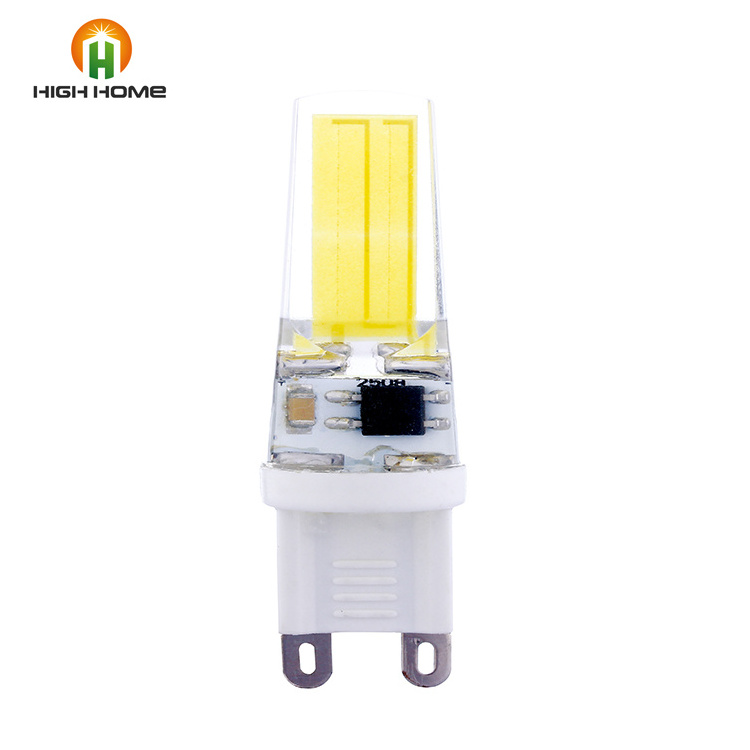 High Lumen  led G4 G9  bulb  ACDC12V  5w silicone g9 led 1000 lm lamps