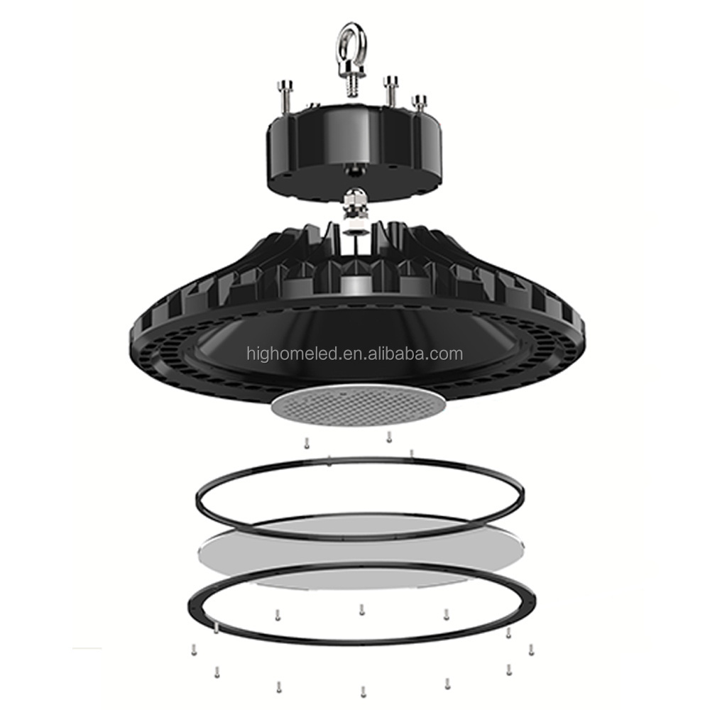 200w 18000-19000LM led the lamp 400W HPS Equivalent waterproof led high bay light