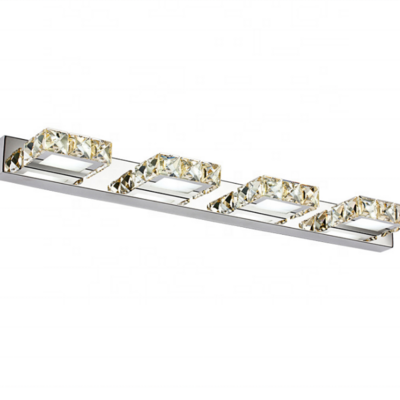 Modern luxury crystal 4 lamp bathroom vanity lights LED bathroom vanity lighting wall mount Fixture