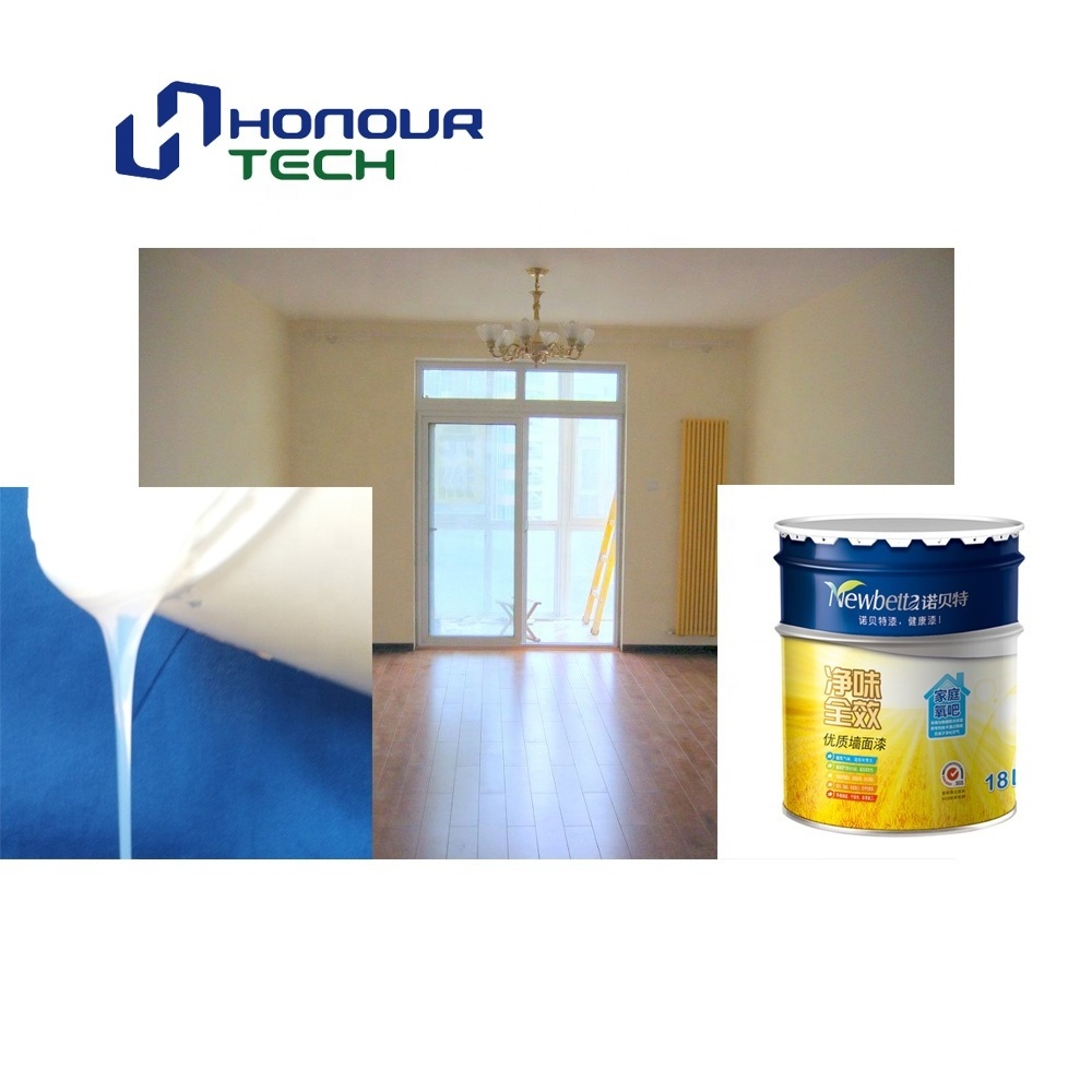 water based acrylic polymer dispersion for interior wall decoration paints