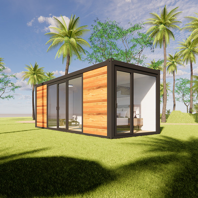 Customized Easily Installing 20ft Mobile Modular Prefab House Flat Pack Prefabricated Detachable Container House